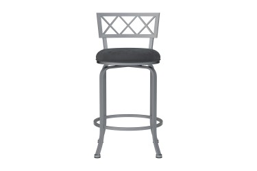 Kenzig commercial metal swivel counter uph bar stool