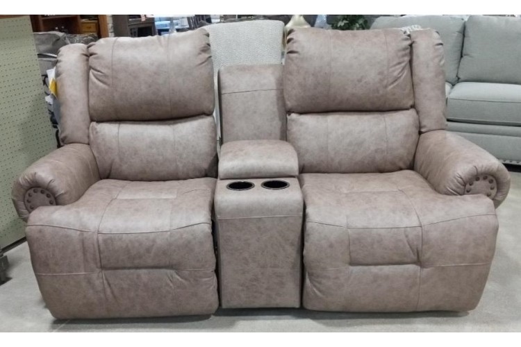 Power Space Saver Console Love Seat