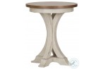 Round Chair Side Table