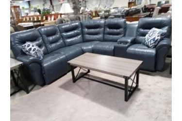 6Pc Motion/Power Sectional Including Console