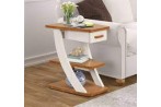 Wedge End Table