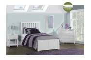 Schoolhouse 4.0 Marley Twin Bed - White