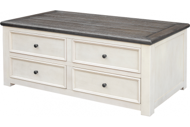 Liberty Two Drawer Lift Top Cocktail Table