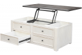 Liberty Two Drawer Lift Top Cocktail Table
