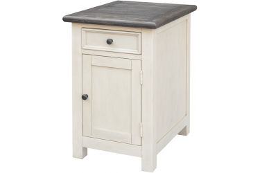 Liberty One Drawer One Door Chairside Cabinet