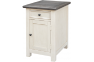 Liberty One Drawer One Door Chairside Cabinet