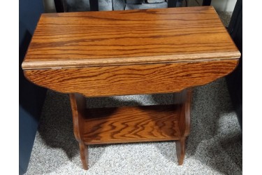 Drop-leaf Chairside Table