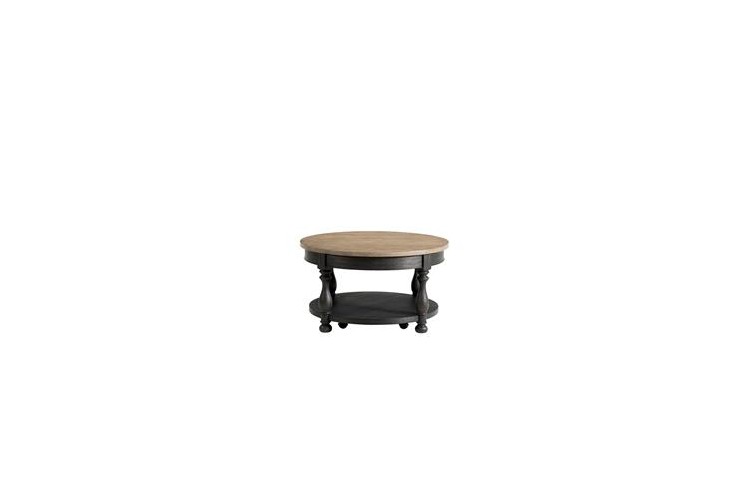 Barrington Two Tone Round Cocktail Table