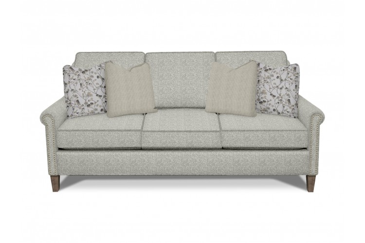 Sofa w/ Nailhead Trim & Pillows