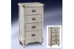 4 Drawer Accent Table