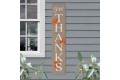 Give Thanks Outdoor Sign