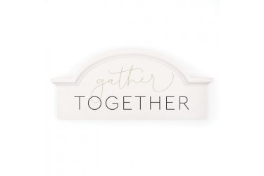 Gather In His Name Outdoor Sign